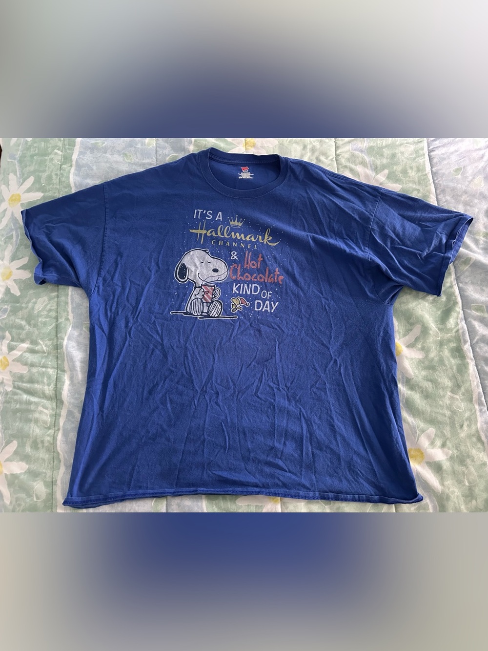 It’s a Hallmark Channel & Hot Chocolate Kind of Day 3XL Hanes Short Sleeve Shirt